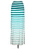 Rip Curl Stripes Teal Casual Skirt Size M - photo 1