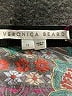 Veronica Beard Paisley Gray Purple Silk Skirt Size 12 - photo 4