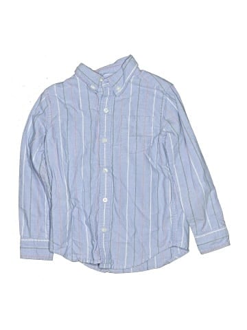 Janie and Jack Long Sleeve Button-Down Shirt (view 1)