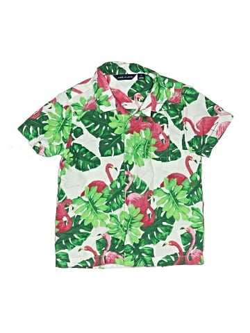 Janie and Jack Short Sleeve Button-Down Shirt (view 1)