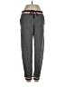 Champion 100% Polyester Chevron-herringbone Gray Sweatpants Size S - photo 1