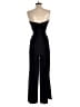 Betsy & Adam Solid Black Jumpsuit Size 6 - photo 2