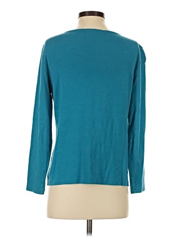 Karen Scott Long Sleeve Top (view 2)