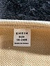 Shein 100% Polyester Gold Sweater Vest Size 18-24 mo - photo 3