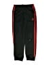 Adidas 100% Polyester Black Track Pants Size 7 - photo 1