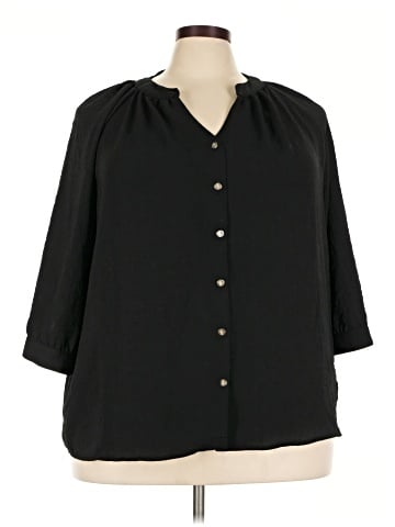 Adrienne Vittadini 3/4 Sleeve Blouse (view 1)