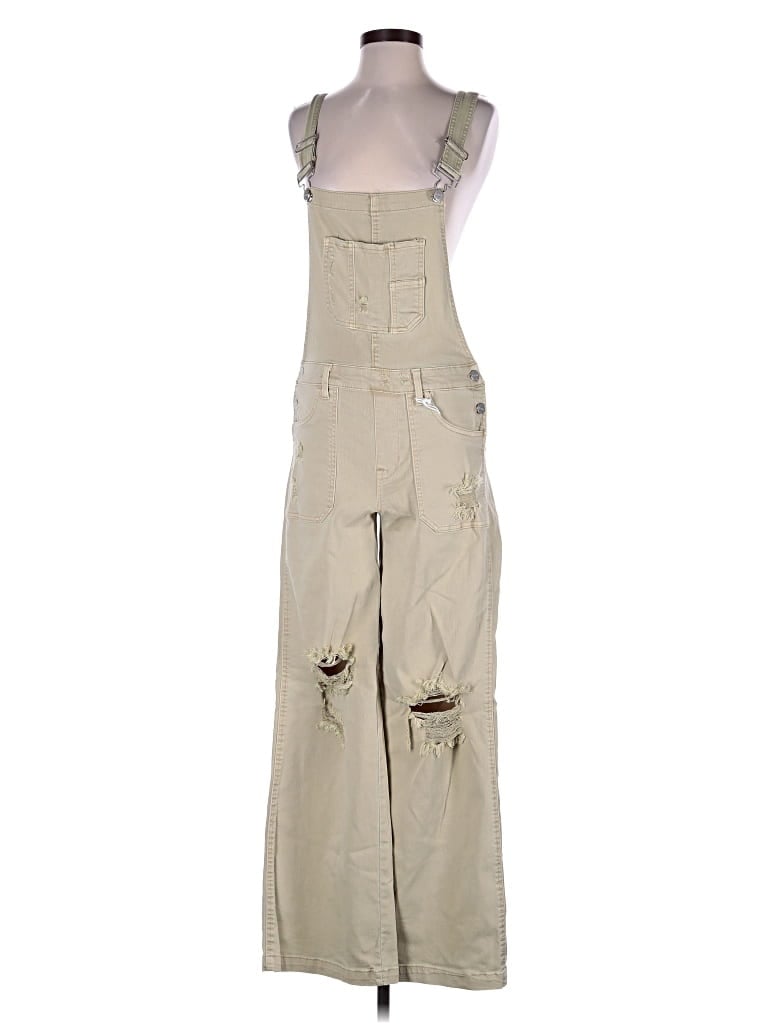 Pre-owned Risen Overalls In Tan