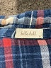 Bella Dahl Plaid Blue Long Sleeve Button-Down Shirt Size M - photo 7