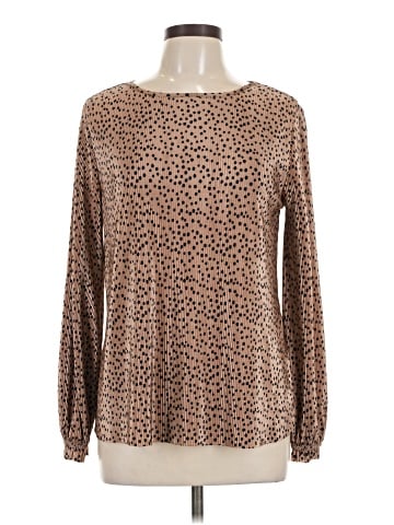Papaya Long Sleeve Blouse (view 1)