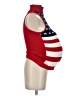 Cenit Knit Red Bodysuit Size S - photo 4
