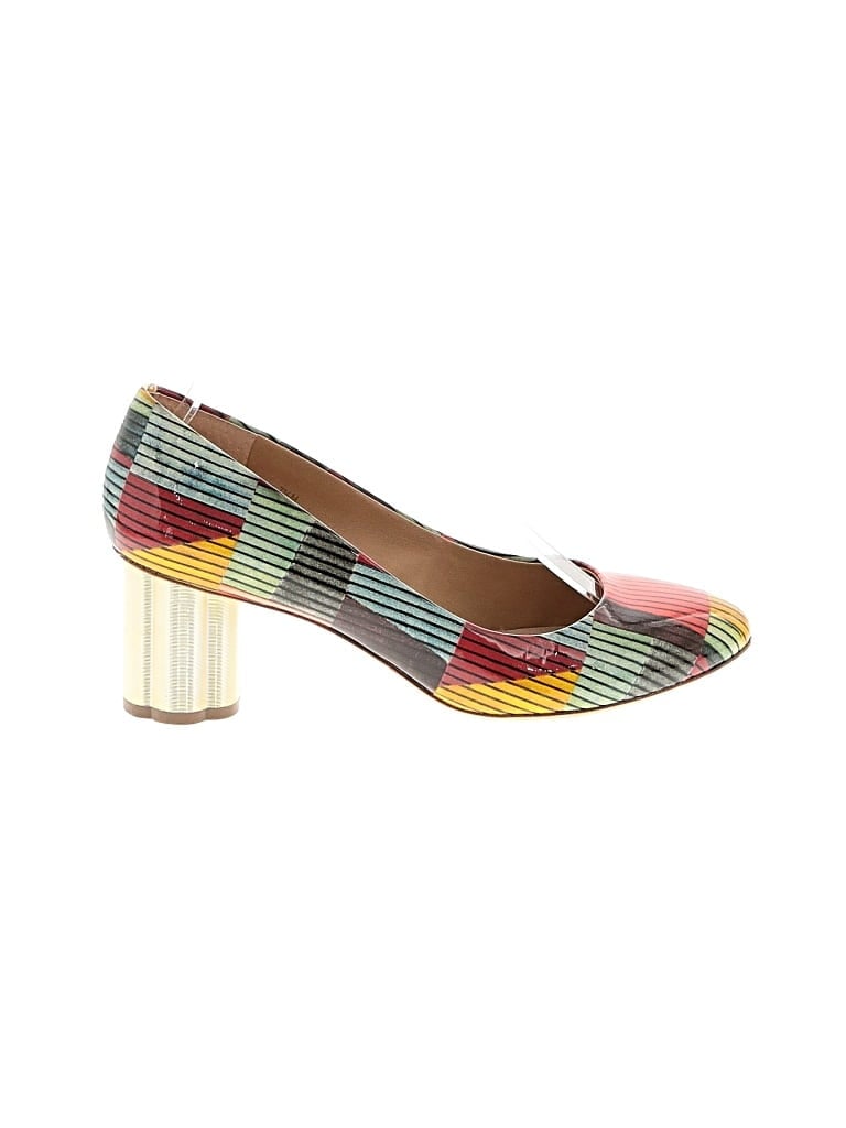 Pre-owned Vaneli Heels In Green