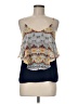 A. Byer 100% Polyester Blue Sleeveless Blouse Size M - photo 1