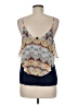 A. Byer 100% Polyester Blue Sleeveless Blouse Size M - photo 2