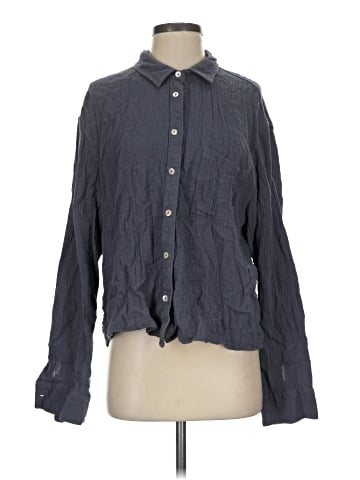 Maurices Long Sleeve Button-Down Shirt (view 1)