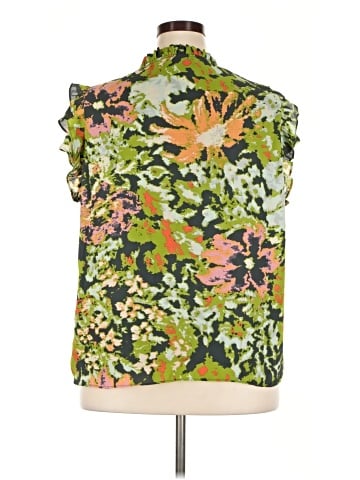 Chelsea & Theodore Short Sleeve Blouse (view 2)