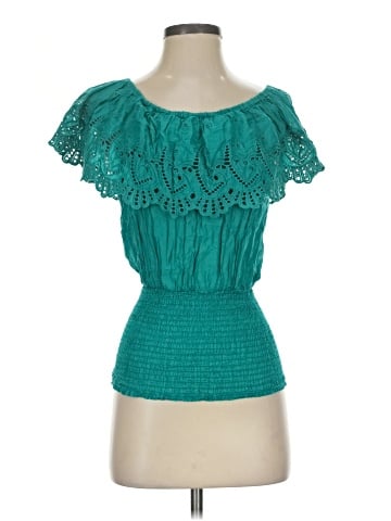 Arden B. Short Sleeve Blouse (view 1)