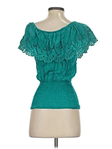 Arden B. Short Sleeve Blouse (view 2)