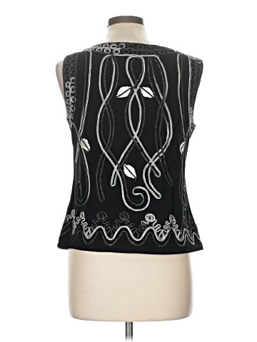 Lauren Michelle Sleeveless Blouse (view 2)