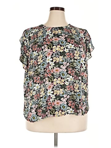 PREMISE Short Sleeve Blouse (view 1)