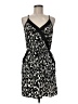 Alya 100% Polyester Graphic Black Cocktail Dress Size M - photo 1