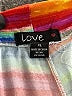 Love Tie-dye Purple Shorts Size XL - photo 3