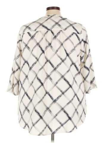 Cj Banks 3/4 Sleeve Blouse (view 2)