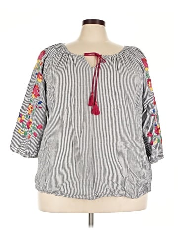 Westport 3/4 Sleeve Blouse (view 1)