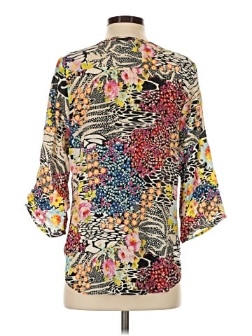 Yumi Kim 3/4 Sleeve Silk Top (view 2)
