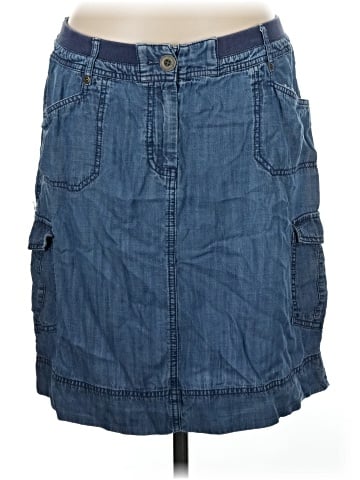 Chico's Denim Skirt (view 1)