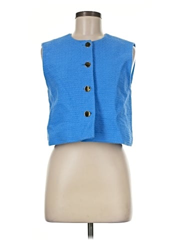 Ann Taylor Sleeveless Button-Down Shirt (view 1)