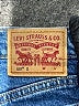 Levi's Hearts Blue Jeans Size 27 waist - photo 7