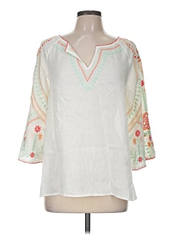 Charter Club 3/4 Sleeve Blouse (view 1)