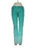 Free People Color Block Teal Jeans Size 25 waist - photo 1