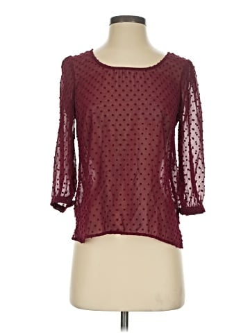 Pins and Needles 3/4 Sleeve Top (view 1)