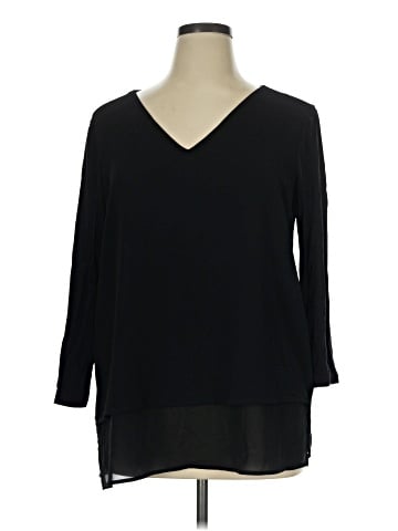 MICHAEL Michael Kors 3/4 Sleeve Top (view 1)