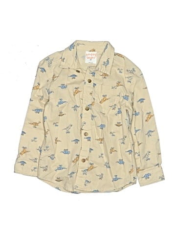 Jumping Beans Long Sleeve Button-Down Shirt (view 1)