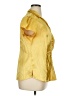 Cato Yellow Short Sleeve Blouse Size 14 - photo 4