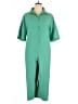 Akira Solid Green Jumpsuit Size 4X - photo 1