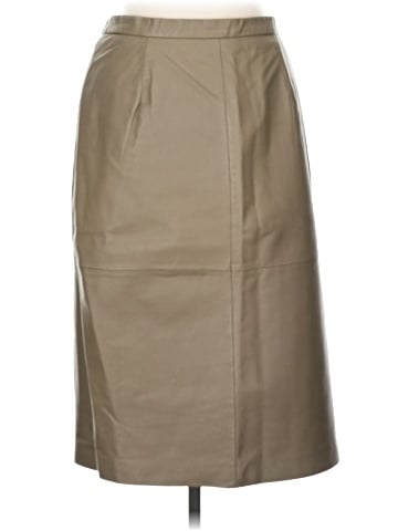 Faconnable Leather Skirt (view 1)