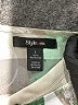 Style&Co 100% Polyester Green 3/4 Sleeve Blouse Size L - photo 7