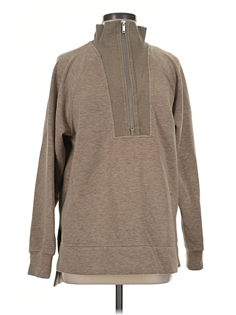 Pre-owned Spanx Pullover Sweater In Tan