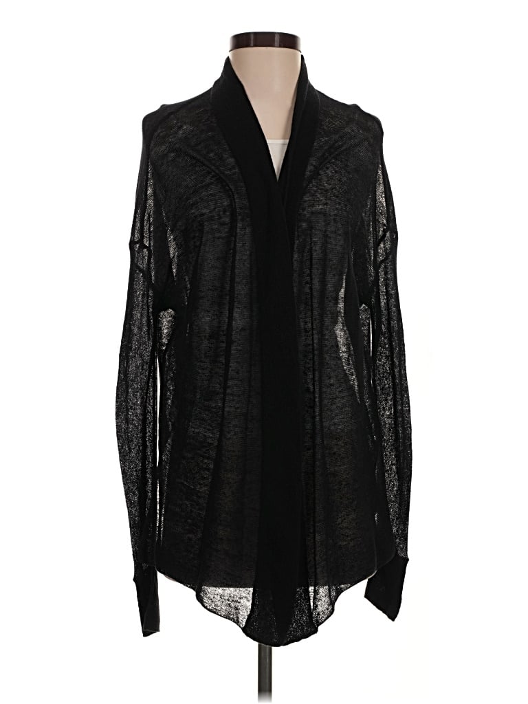 Pre-owned Vince Cardigan Sweater In Black