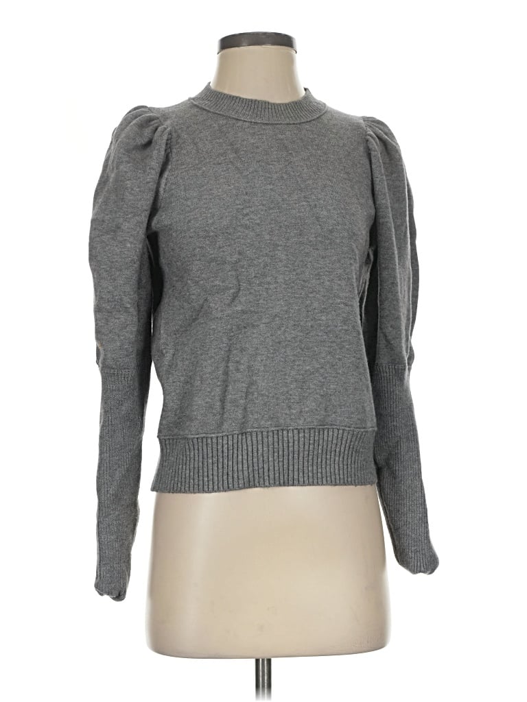 Pre-owned Maeve Pullover Sweater In Gray