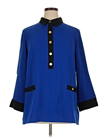 Jones New York Collection 3/4 Sleeve Blouse (view 1)