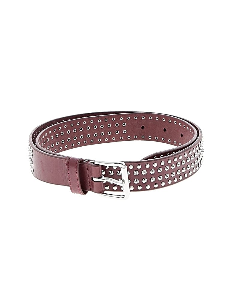 Pre-owned Gap Belt In Burgundy