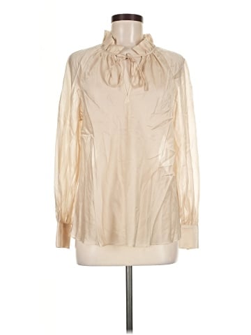 Banana Republic Factory Store Long Sleeve Blouse (view 1)