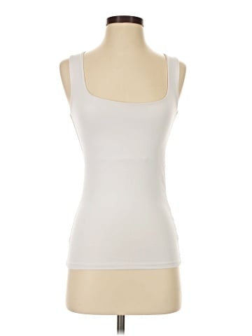 Zara W&B Collection Sleeveless T-Shirt (view 1)