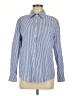 Assorted Brands Stripes Blue Long Sleeve Blouse Size M - photo 1