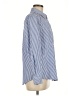 Assorted Brands Stripes Blue Long Sleeve Blouse Size M - photo 4