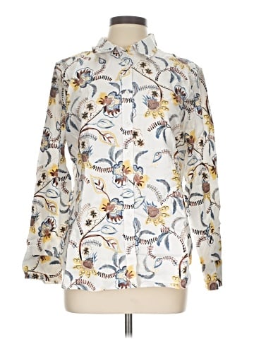 Chico's Long Sleeve Blouse (view 1)